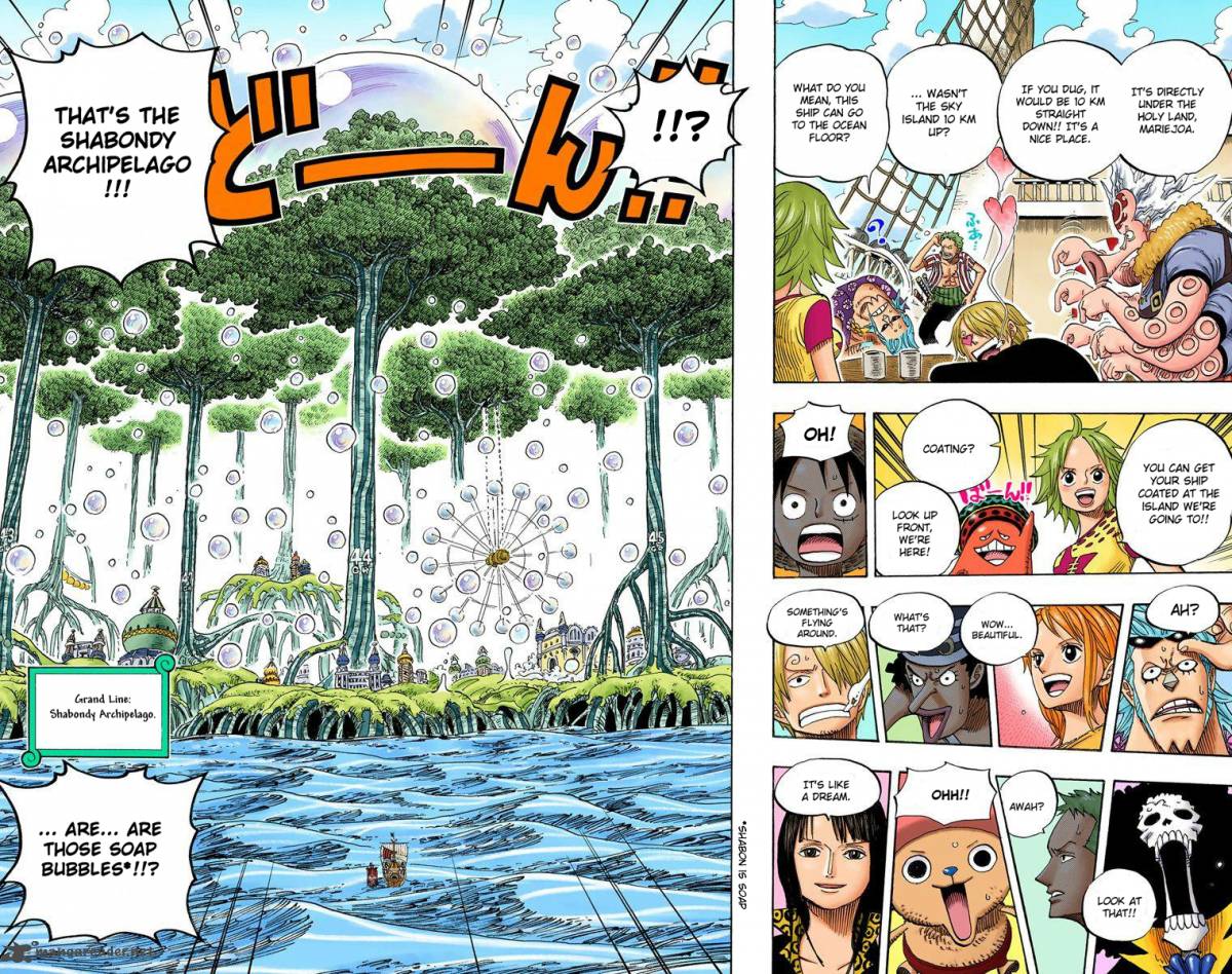 Read One Piece Colored Chapter 496 Mangafreak