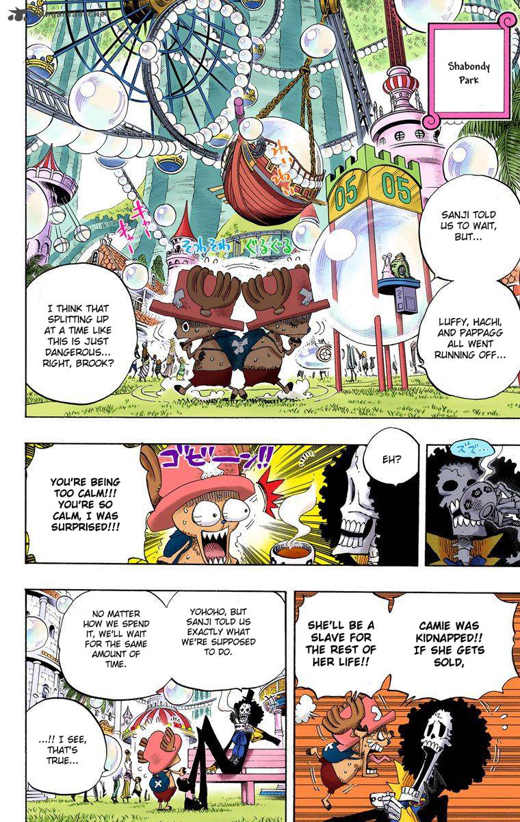 Read One Piece Colored Chapter 500 Mangafreak