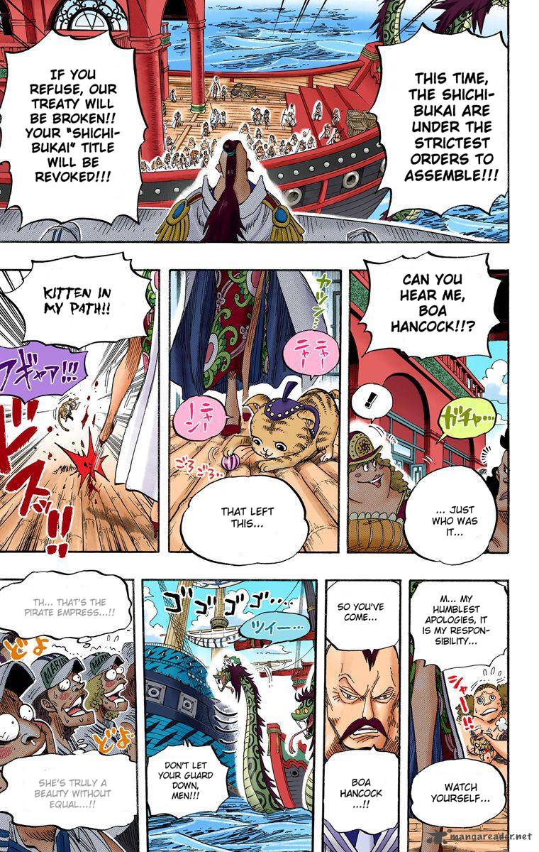 Read One Piece Colored Chapter 516 Mangafreak