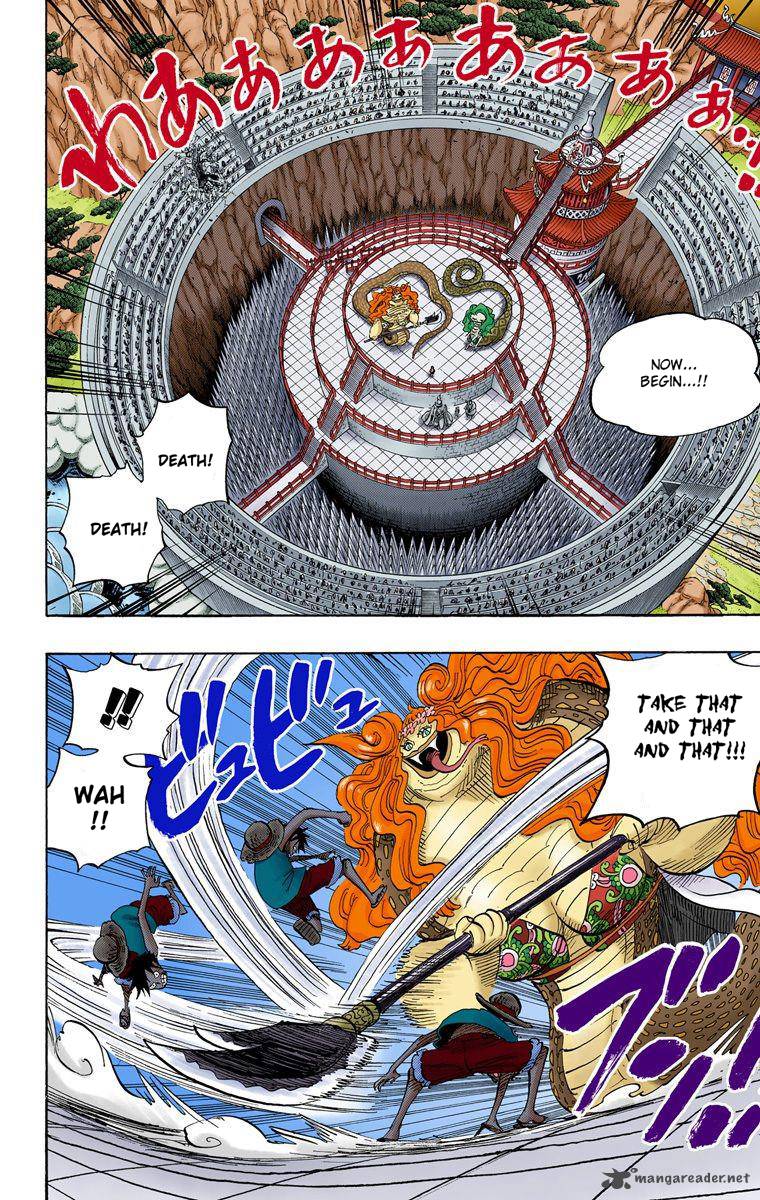 Read One Piece Colored Chapter 519 Mangafreak