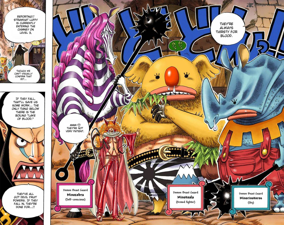 Read One Piece Colored Chapter 533 Mangafreak