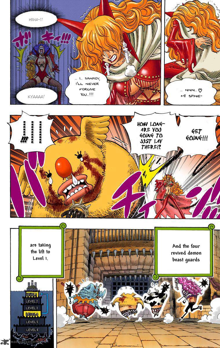 Read One Piece Colored Chapter 545 Mangafreak