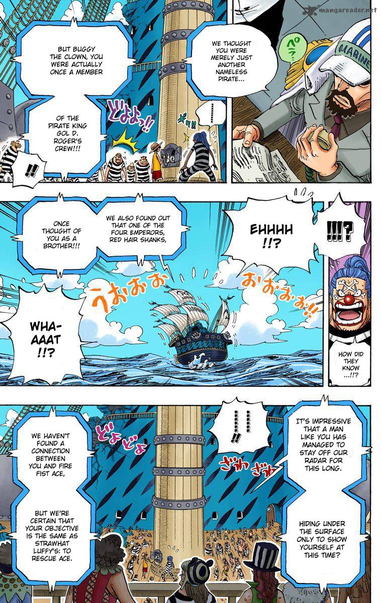 Read One Piece Colored Chapter 549 Mangafreak