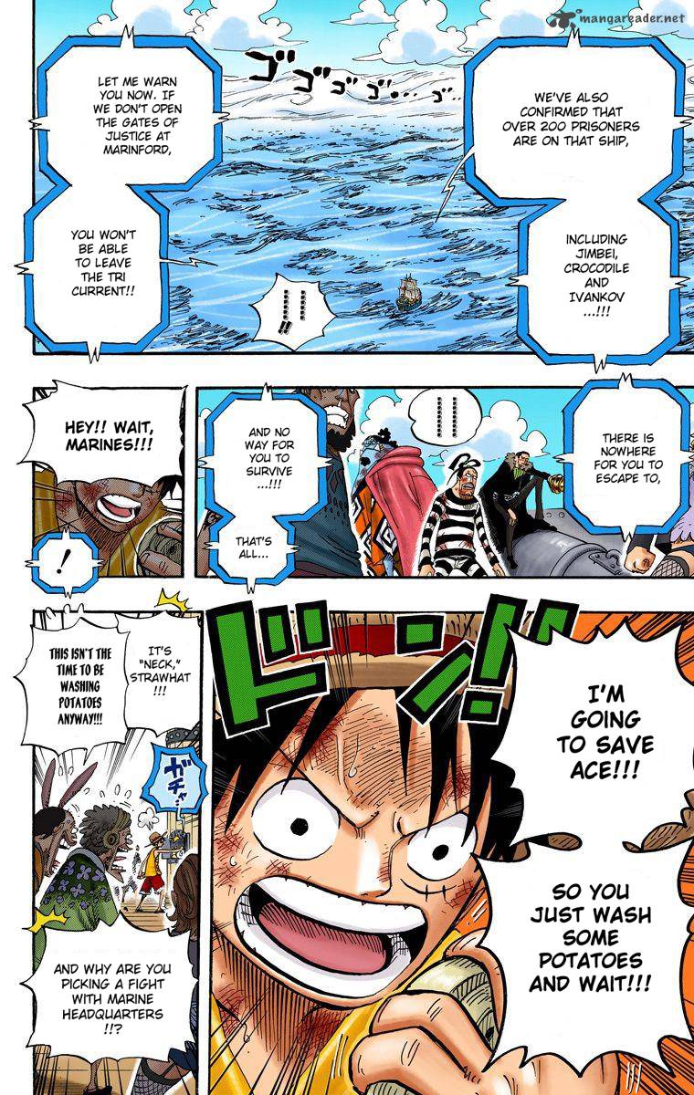 Read One Piece Colored Chapter 549 Mangafreak