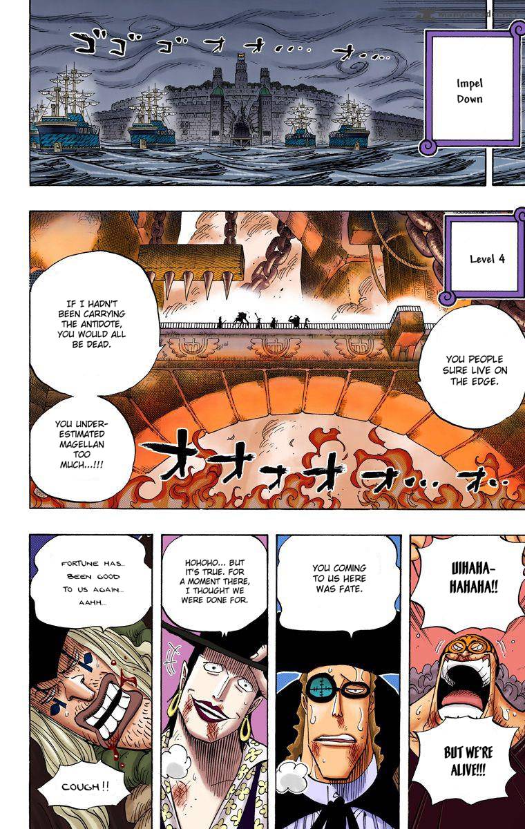 Read One Piece Colored Chapter 549 Mangafreak