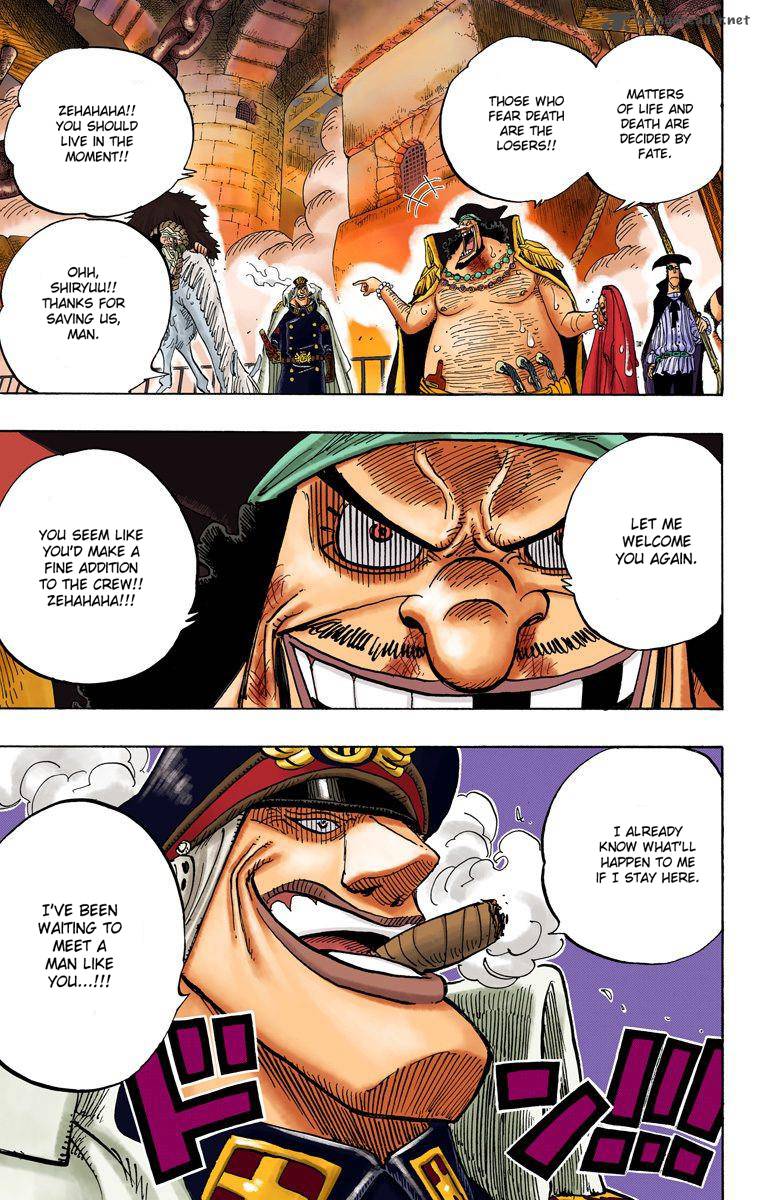 Read One Piece Colored Chapter 549 Mangafreak