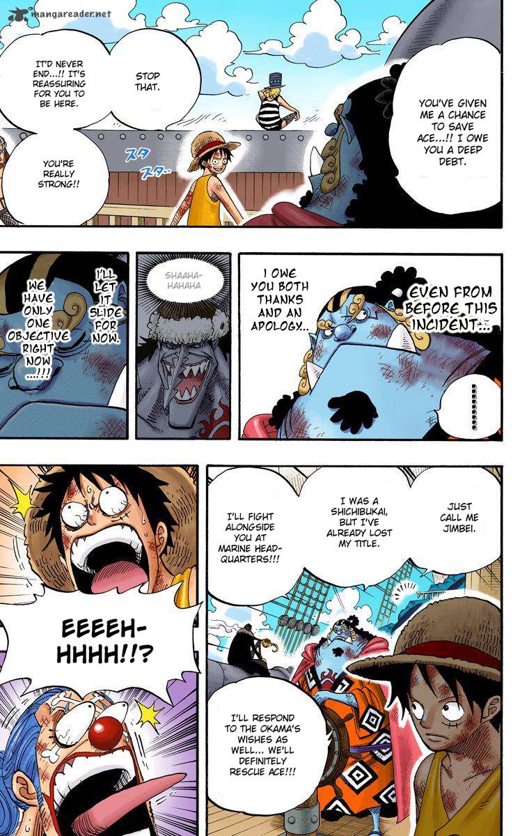 Read One Piece Colored Chapter 549 Mangafreak