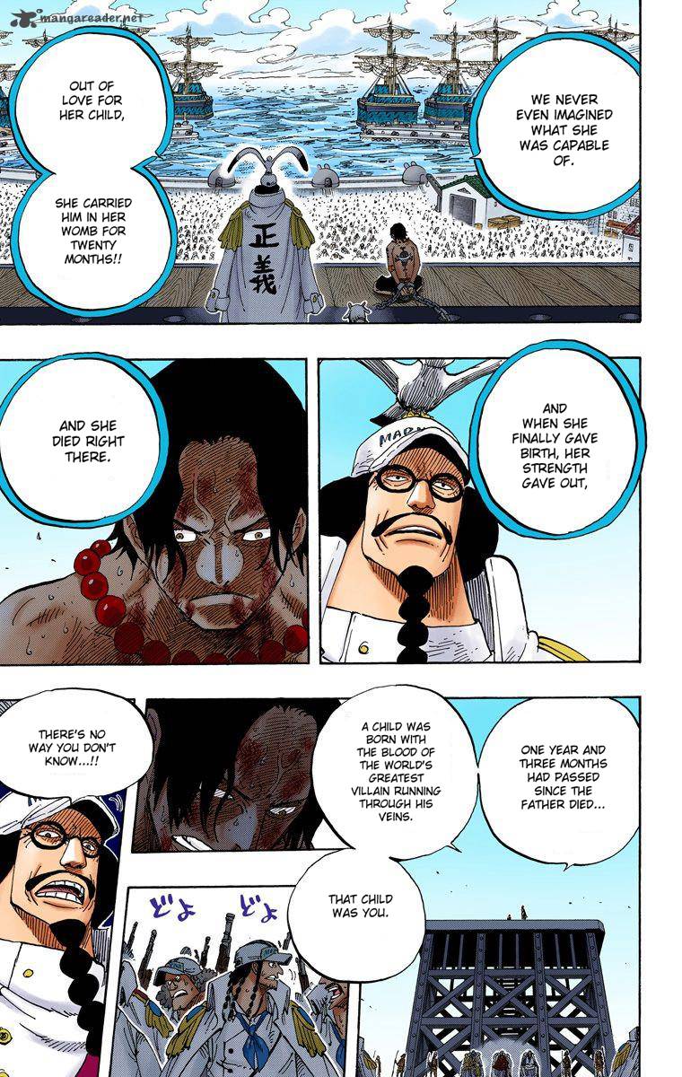 Read One Piece Colored Chapter 550 Mangafreak