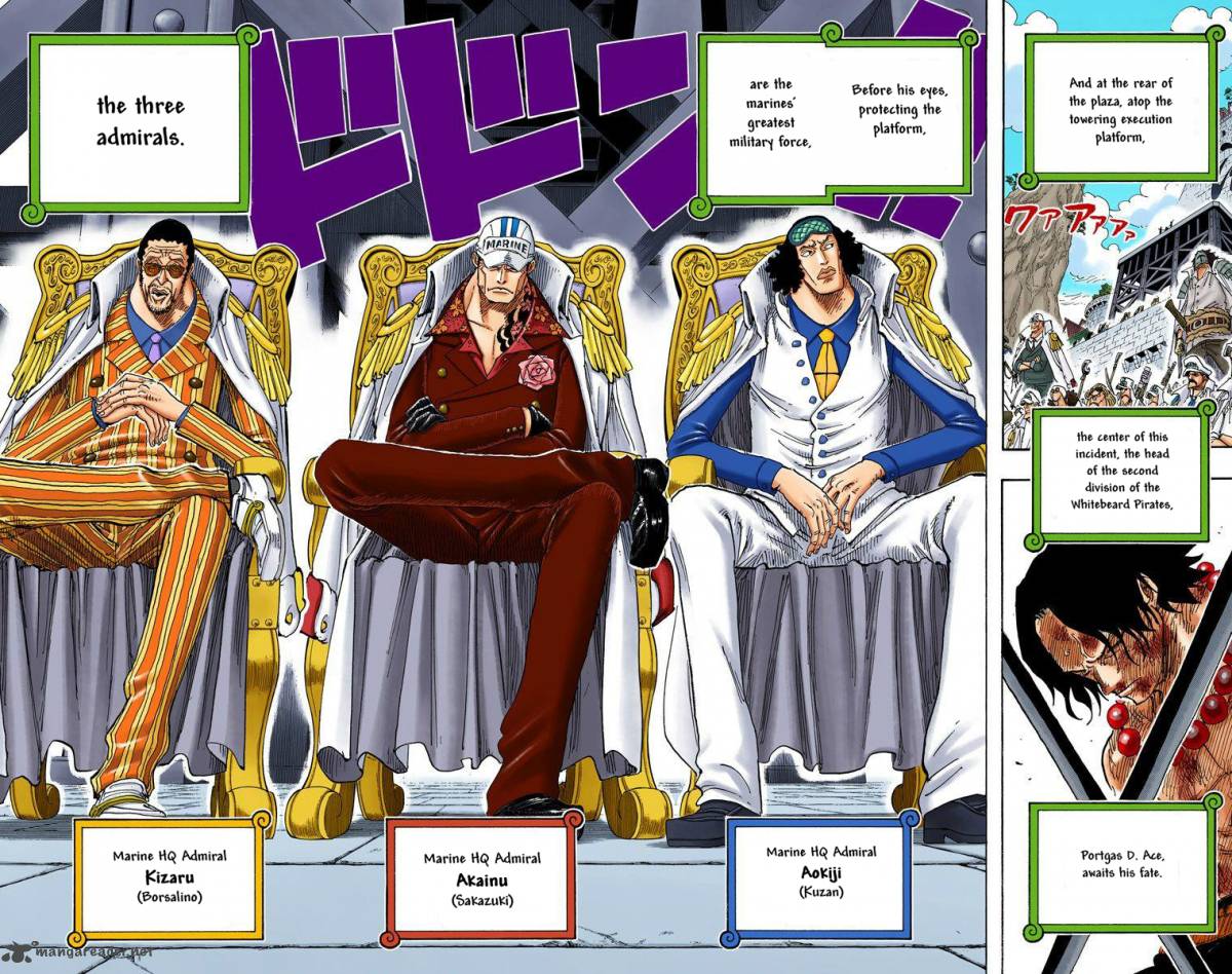 Read One Piece Colored Chapter 550 Mangafreak