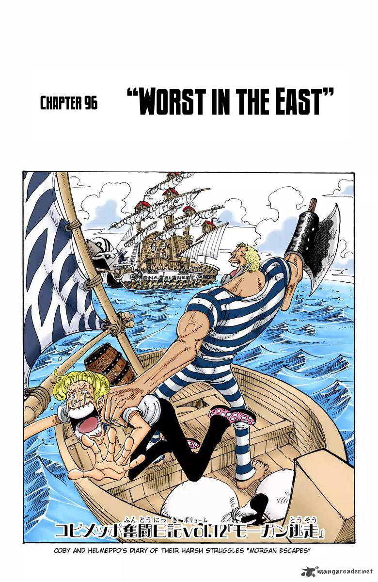 Read One Piece Colored Chapter 96 Mangafreak