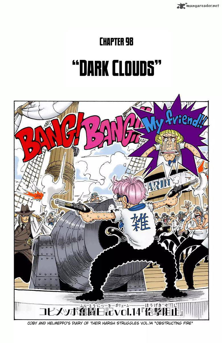 Read One Piece Colored Chapter 98 Mangafreak Read One Piece Colored Chapter 98 Mangafreak