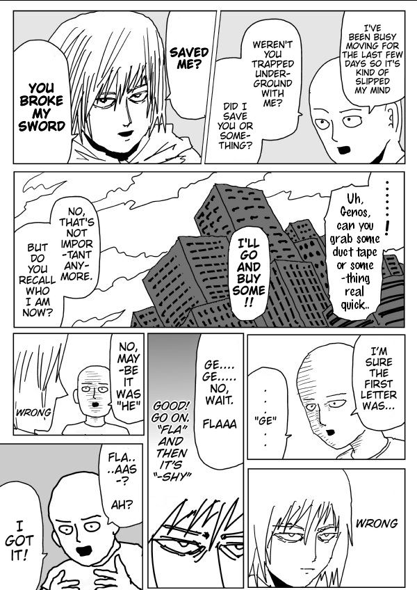 Read Onepunch Man One Chapter 112 Mangafreak