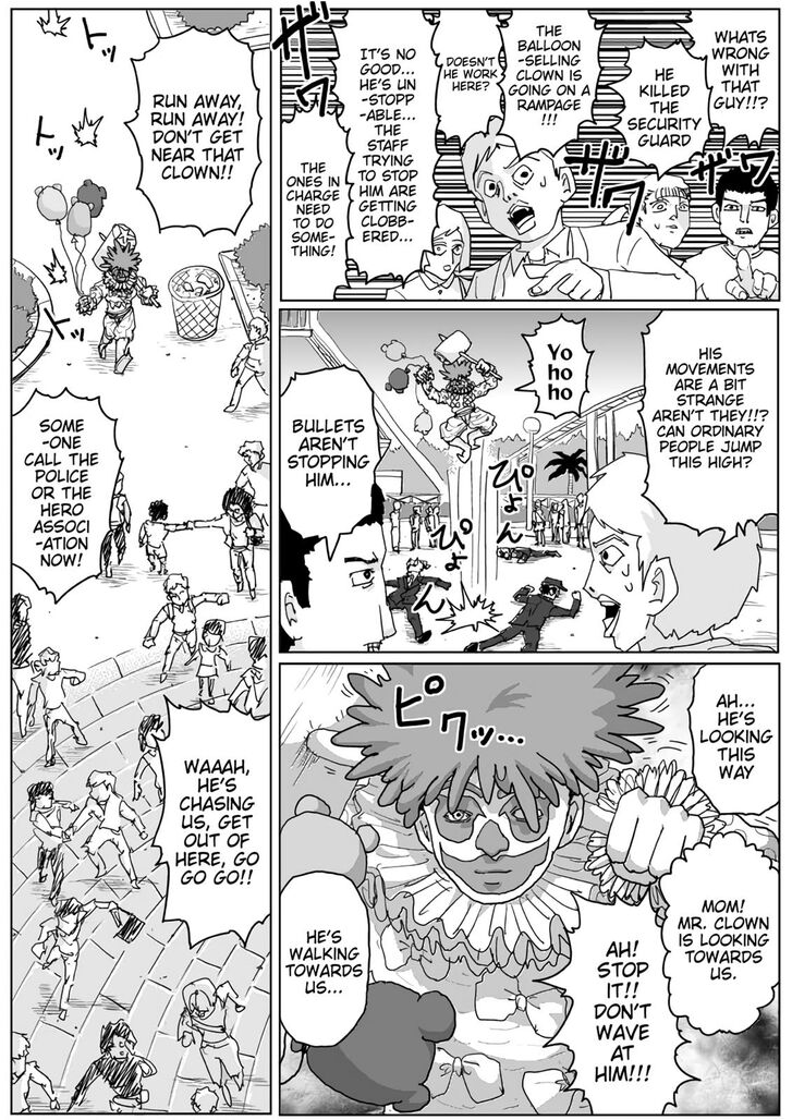 Punch mangafreak man 118 one Opm Manga