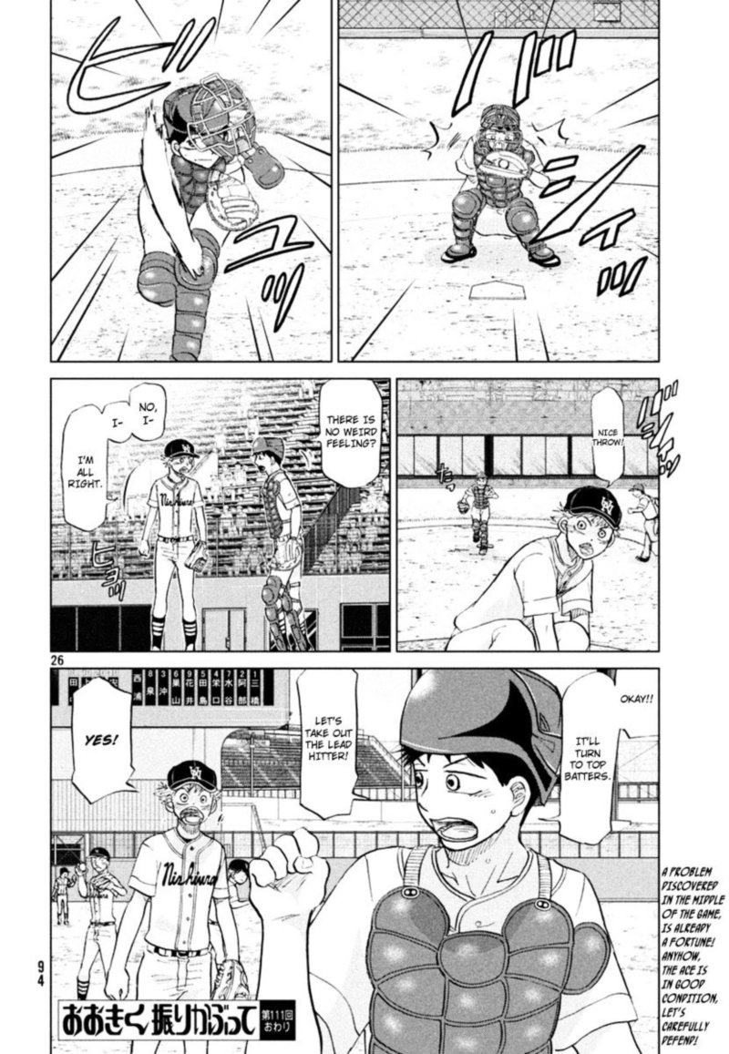 Ookiku Furikabutte Chapter 111 Page 27