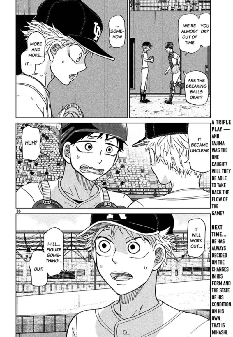 Ookiku Furikabutte Chapter 113 Page 37