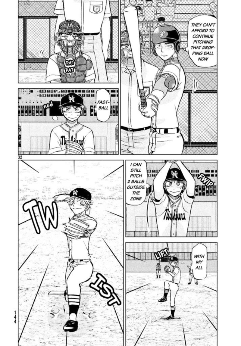 Ookiku Furikabutte Chapter 117 Page 32