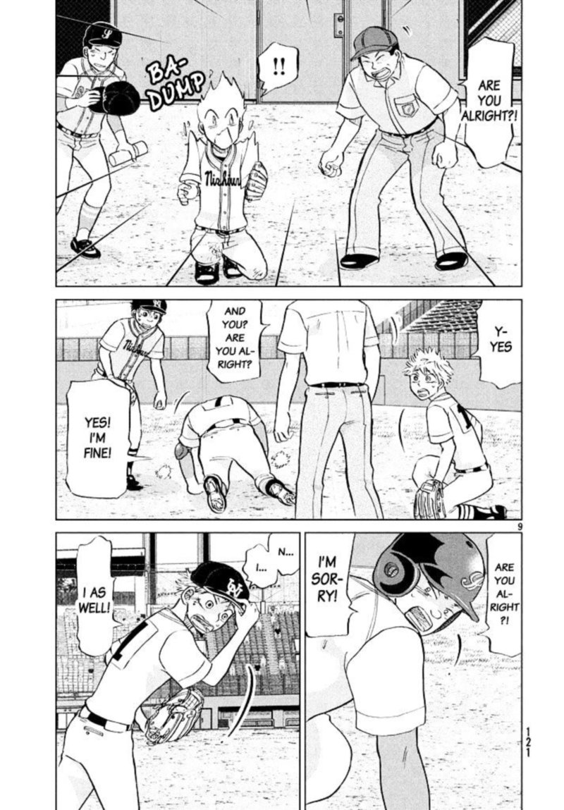 Ookiku Furikabutte Chapter 117 Page 9