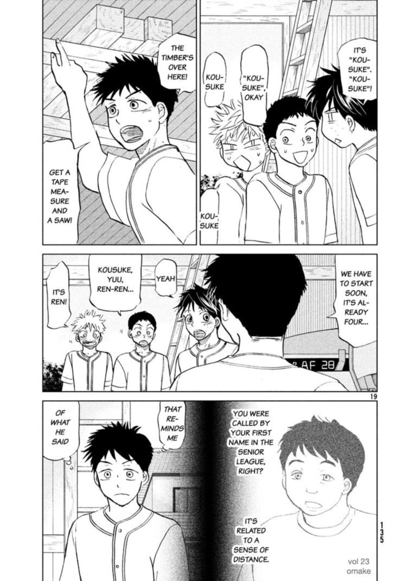 Ookiku Furikabutte Chapter 122 Page 20