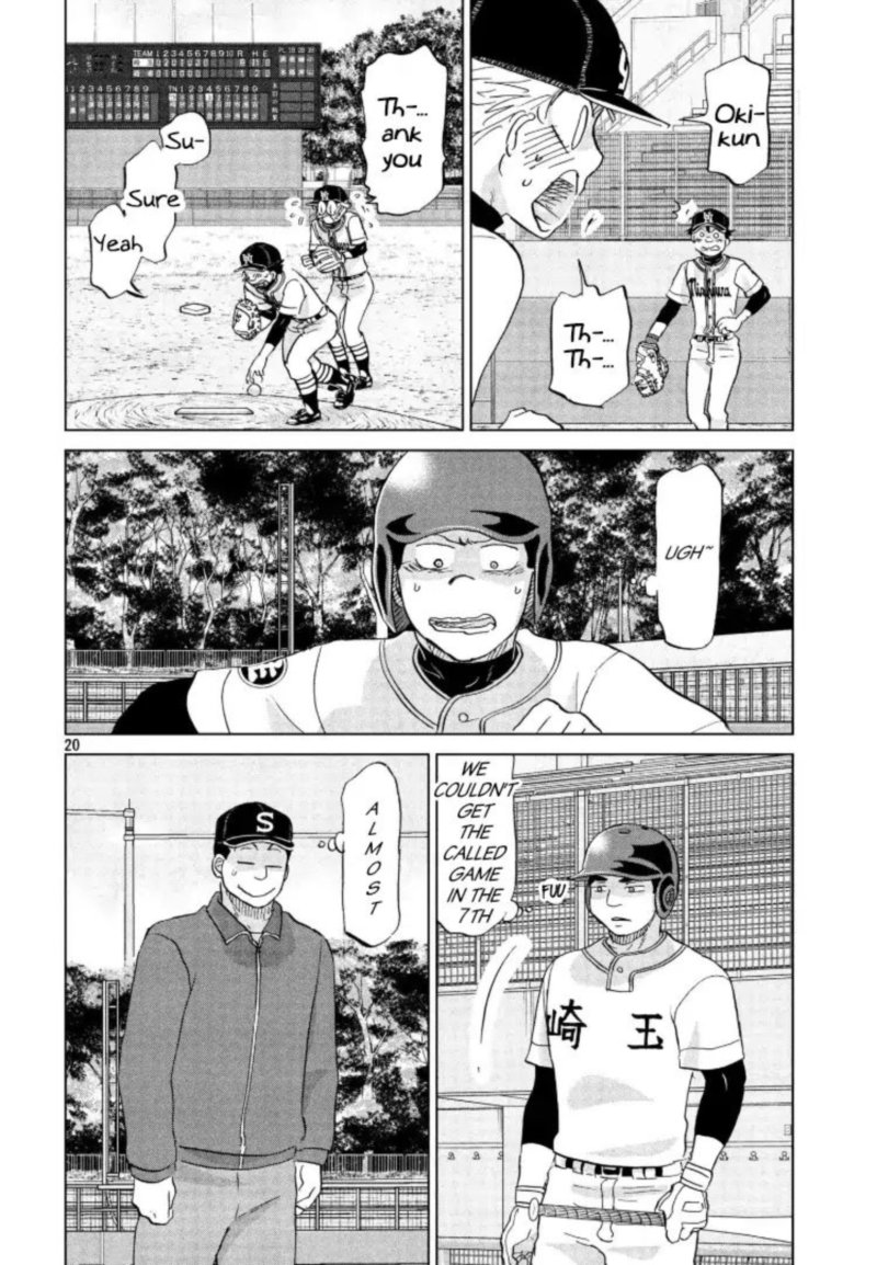 Ookiku Furikabutte Chapter 143 Page 21