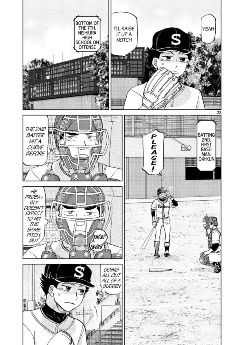 Ookiku Furikabutte Chapter 143 Page 24