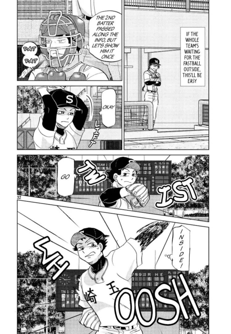 Ookiku Furikabutte Chapter 143 Page 33