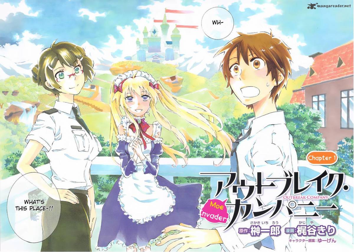 Read Outbreak Company Moeru Shinryakusha Chapter 1 - MangaFreak