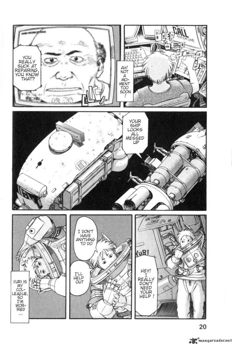 Planetes Chapter 1 Page 22