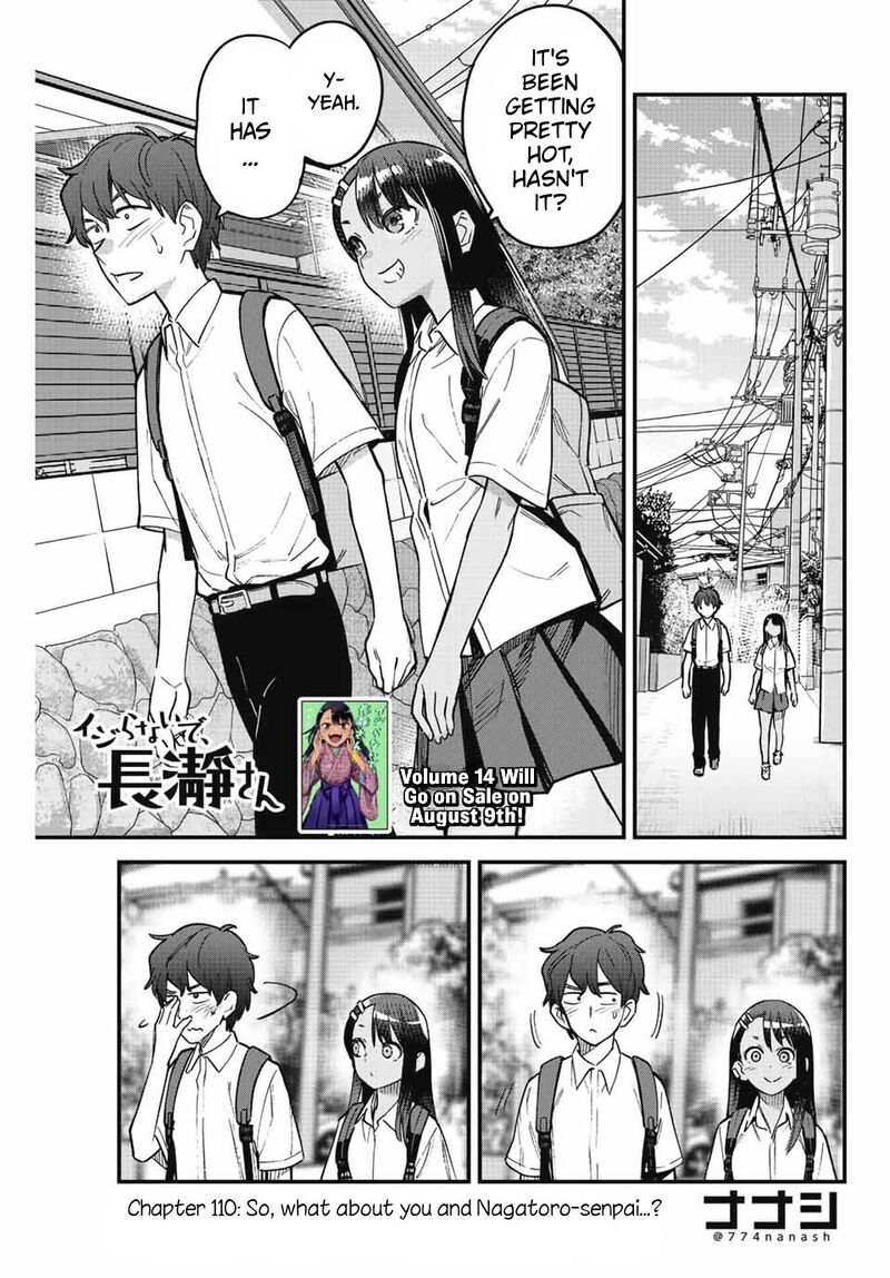 Read Please Dont Bully Me Nagatoro Chapter 110 Mangafreak 4143