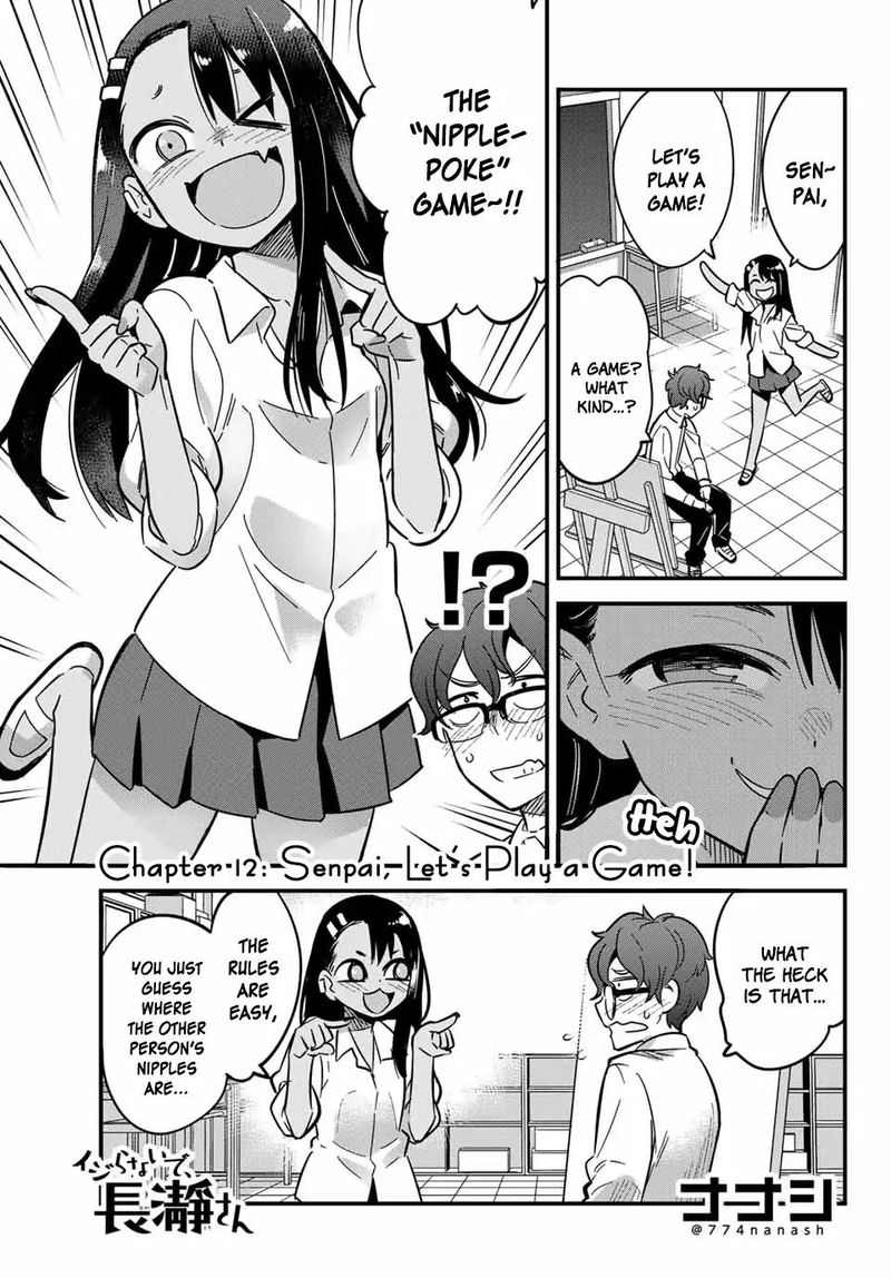 Please Dont Bully Me Nagatoro Chapter 12 Page 1