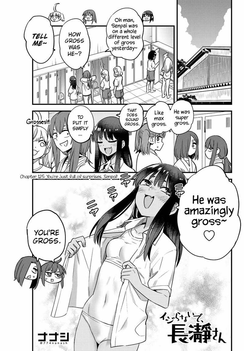 Read Please Dont Bully Me Nagatoro Chapter 125 Mangafreak 5594