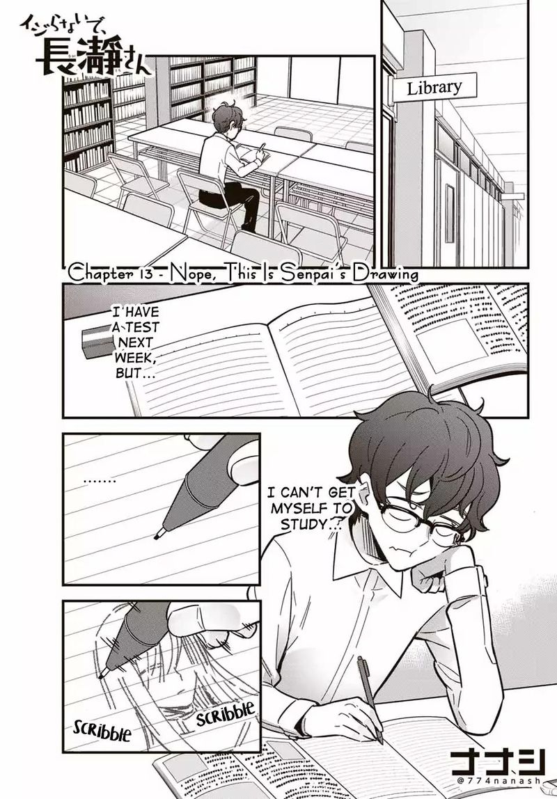 Please Dont Bully Me Nagatoro Chapter 13 Page 1
