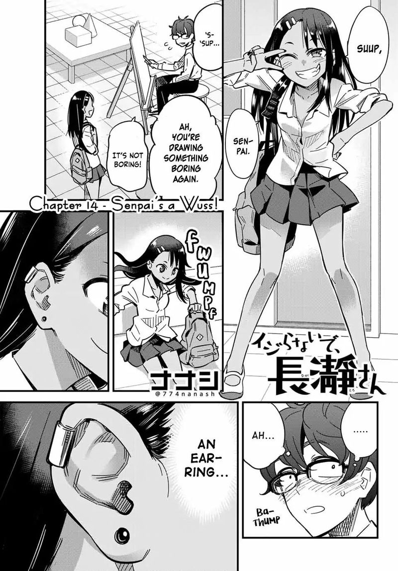 Please Dont Bully Me Nagatoro Chapter 14 Page 1
