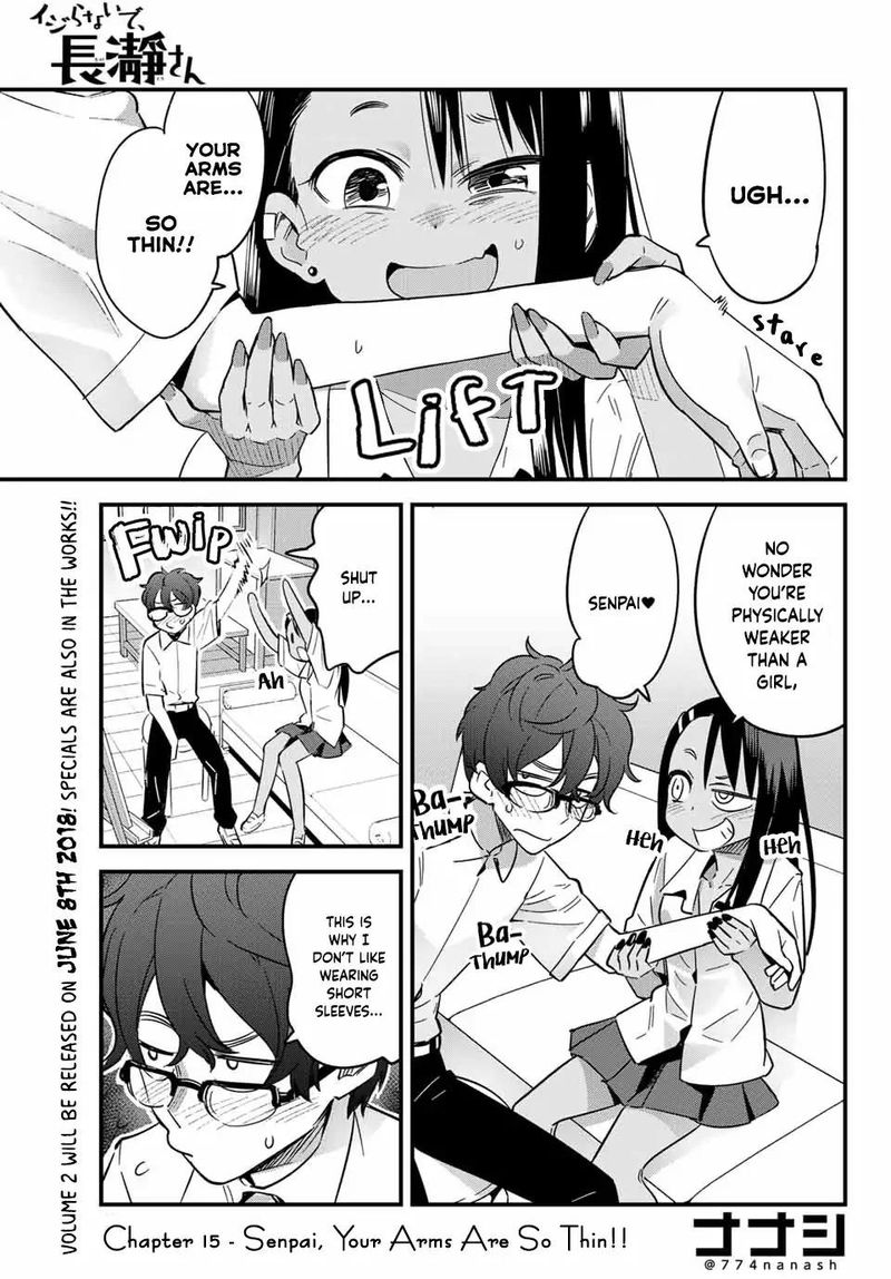 Please Dont Bully Me Nagatoro Chapter 15 Page 1