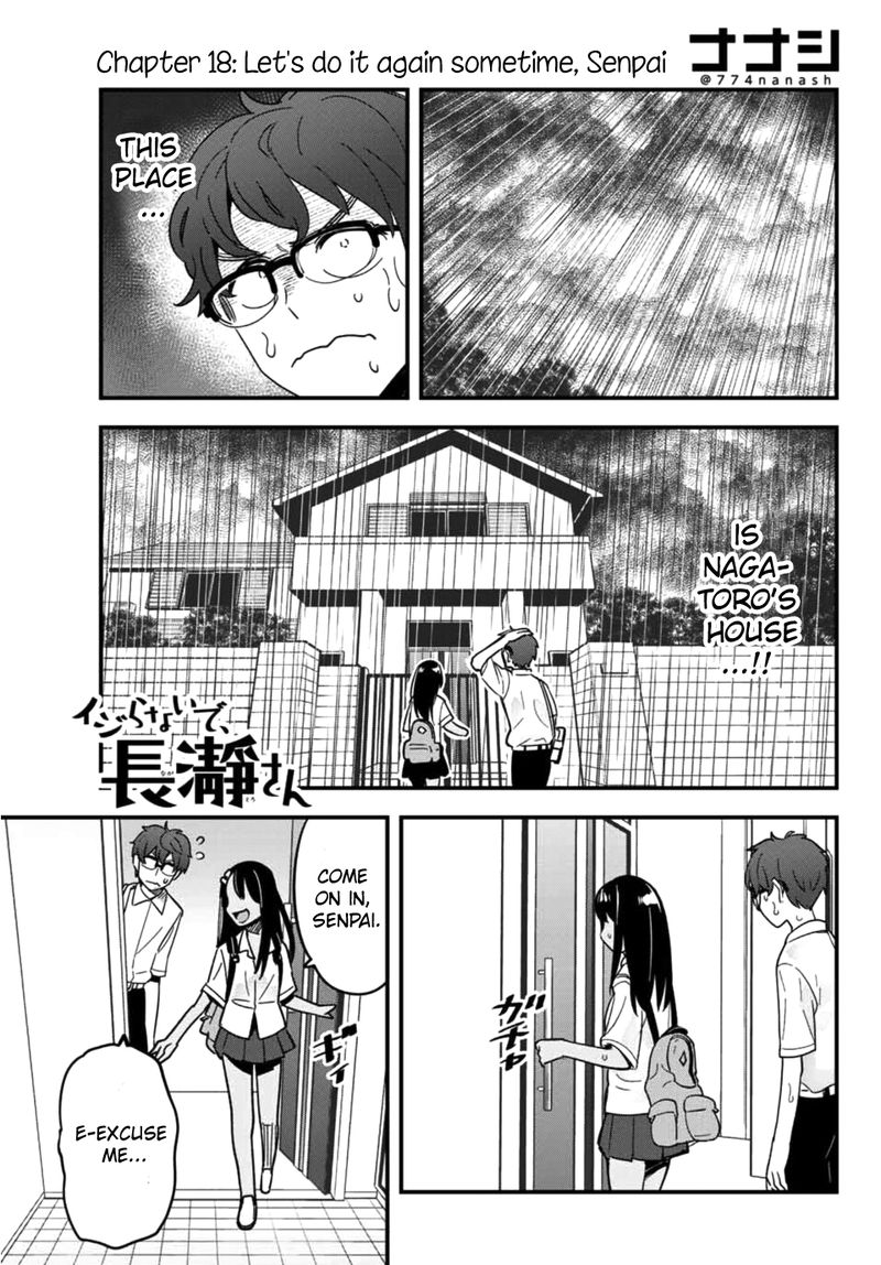 Please Dont Bully Me Nagatoro Chapter 18 Page 1