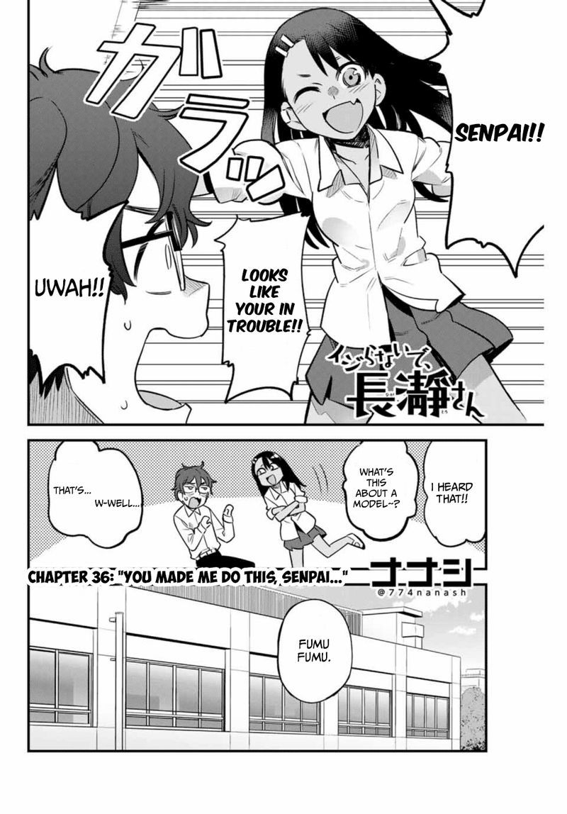 Please Dont Bully Me Nagatoro Chapter 36 Page 2
