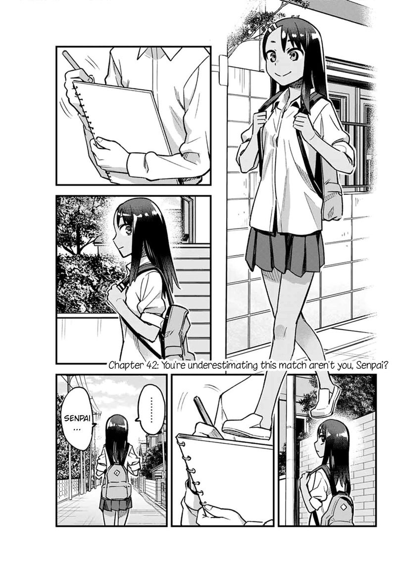 Please Dont Bully Me Nagatoro Chapter 42 Page 1