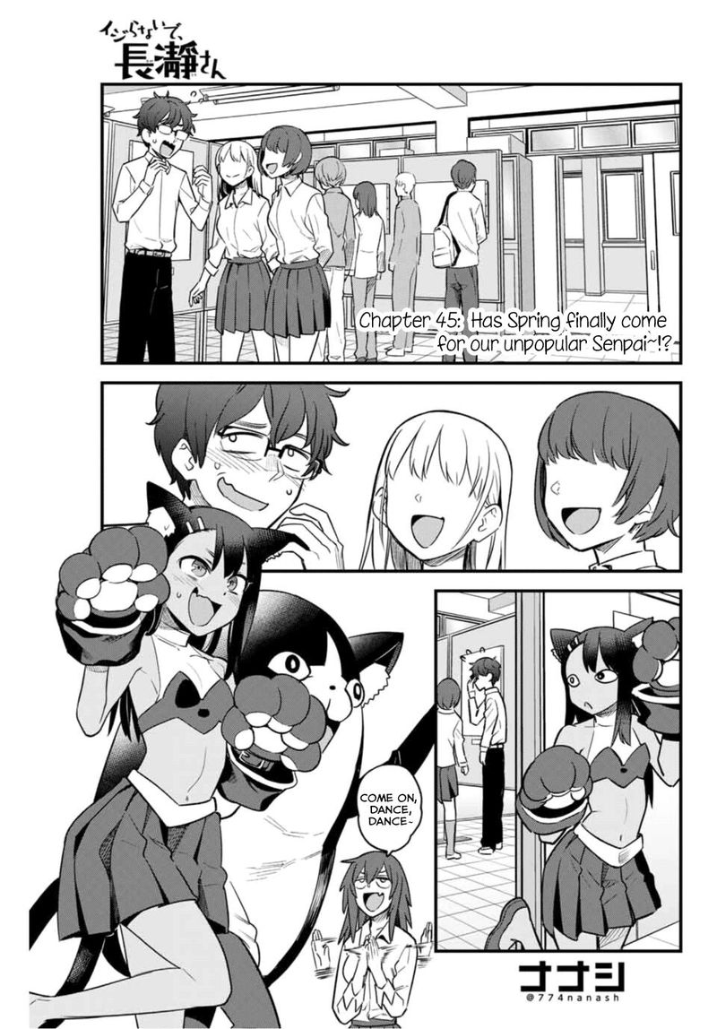Please Dont Bully Me Nagatoro Chapter 45 Page 1
