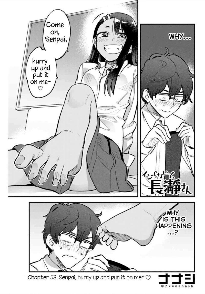 Please Dont Bully Me Nagatoro Chapter 53 Page 1