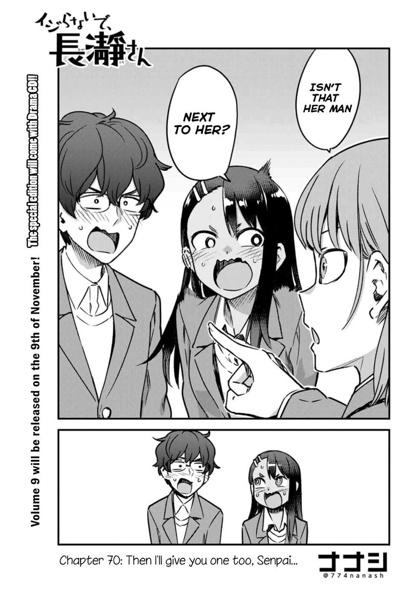 Please Dont Bully Me Nagatoro Chapter 70 Page 1