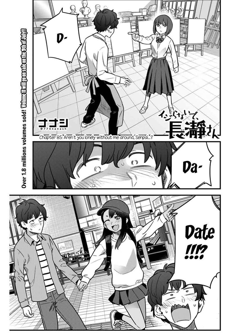 Please Dont Bully Me Nagatoro Chapter 85 Page 1