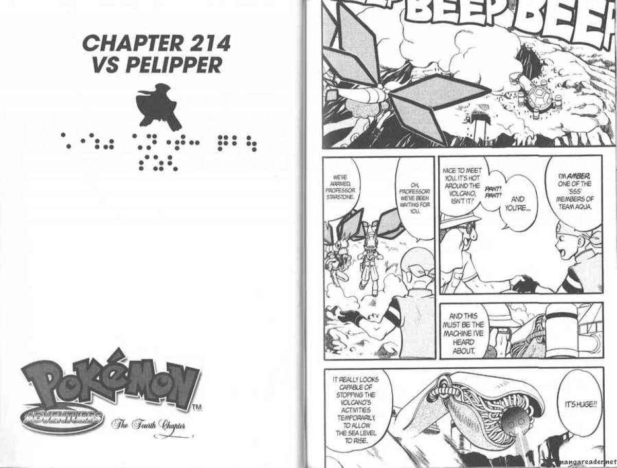 Read Pokemon Adventures Chapter 214 Mangafreak