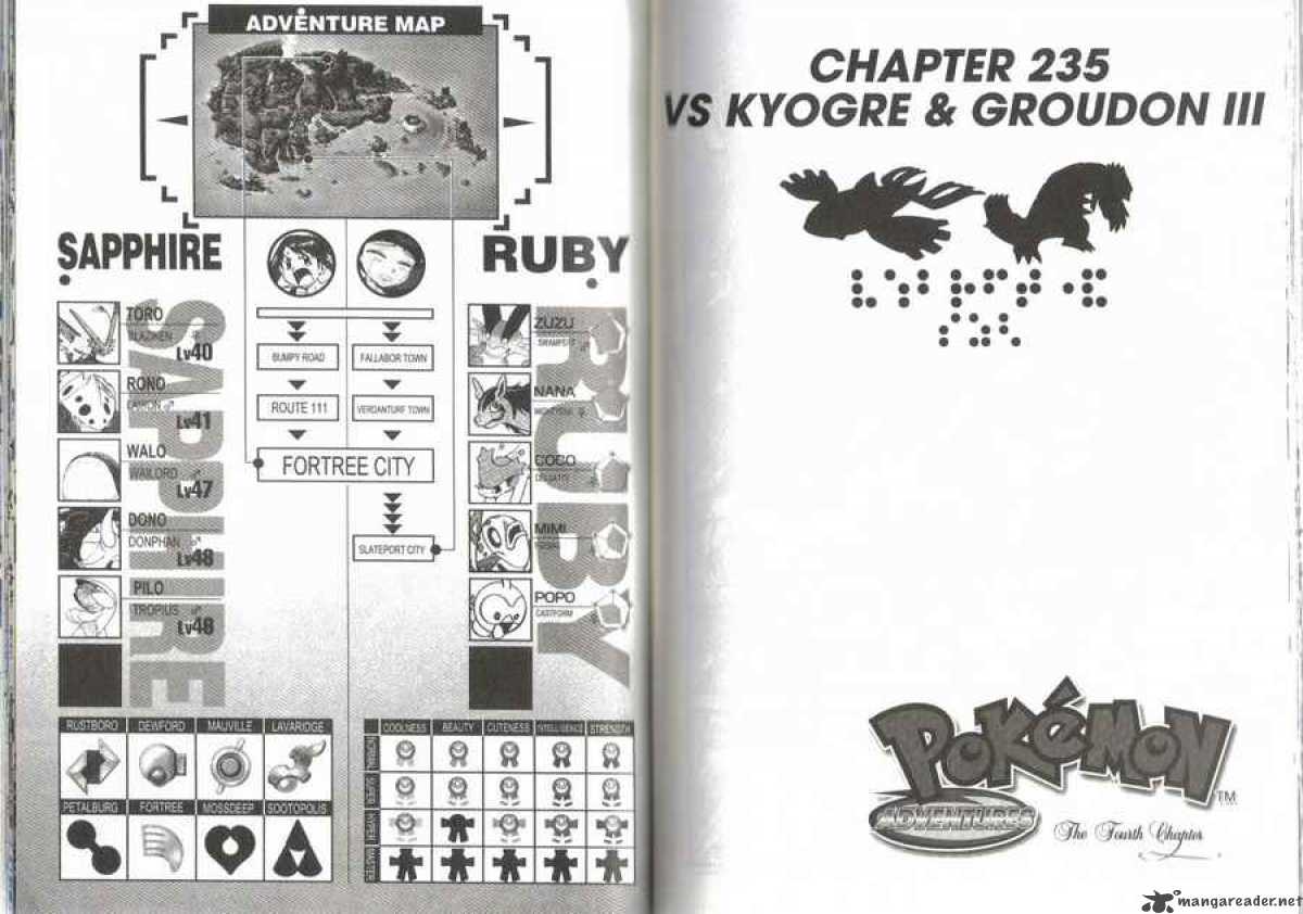 Read Pokemon Adventures Chapter 235 Mangafreak