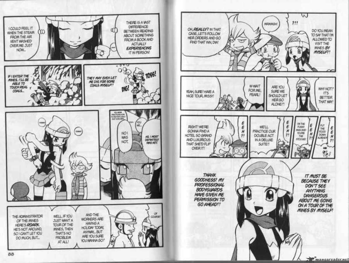 My reading manga pokemon