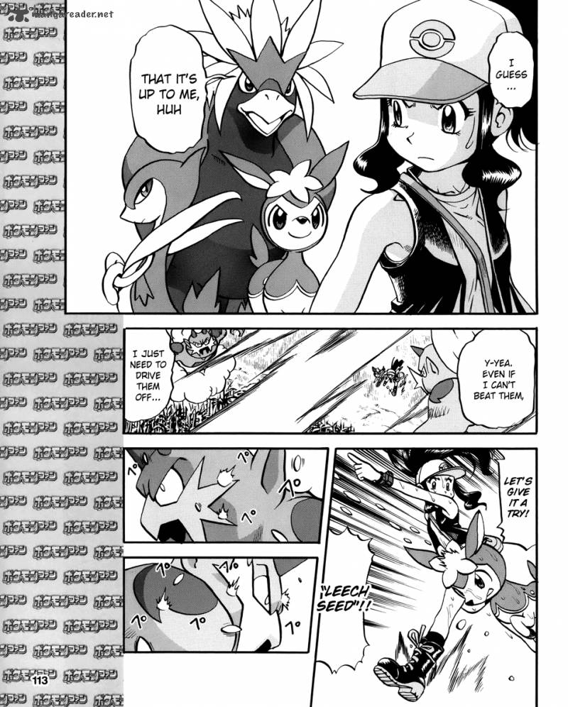 Pokemon Special Black White Chapter 17 Page 13