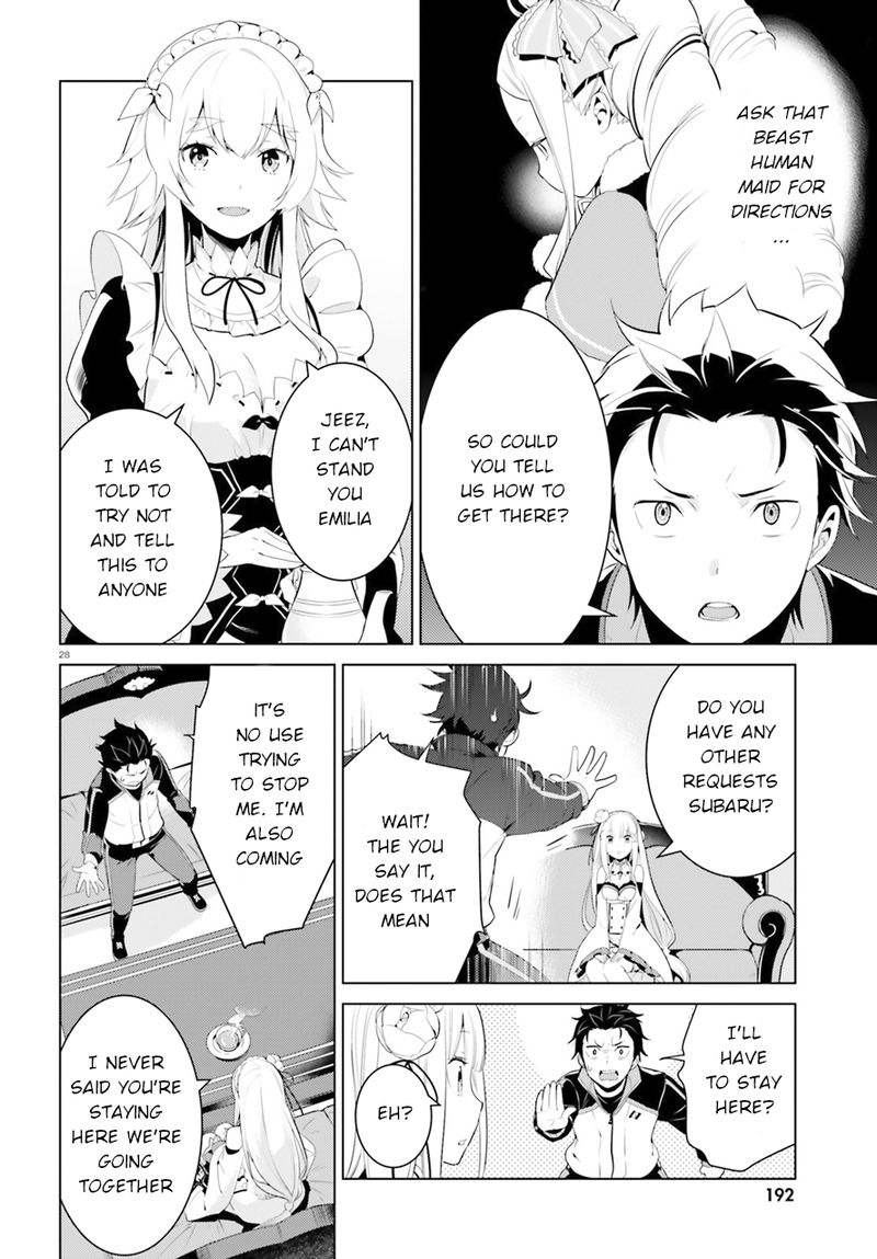 Rezero Kara Hajimeru Isekai Seikatsu Dai 4 Shou SeIIki To Gouyoku No Majo Chapter 2 Page 28