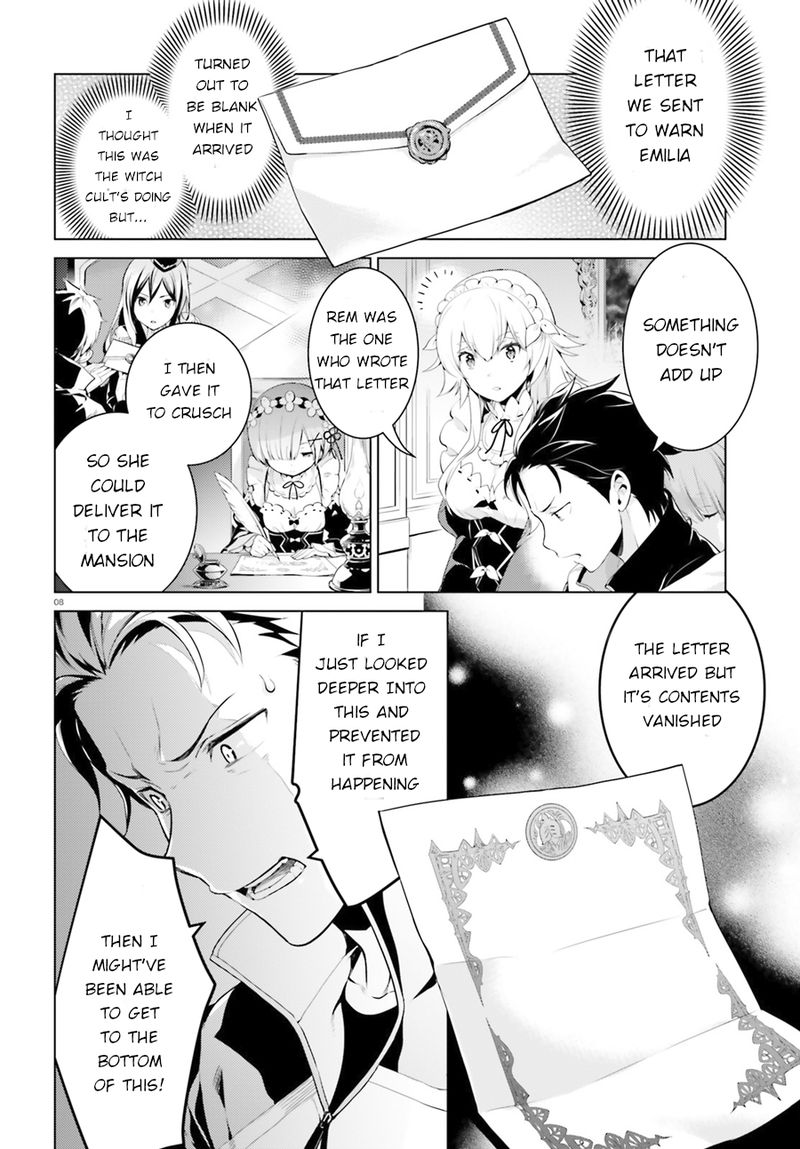 Rezero Kara Hajimeru Isekai Seikatsu Dai 4 Shou SeIIki To Gouyoku No Majo Chapter 2 Page 8