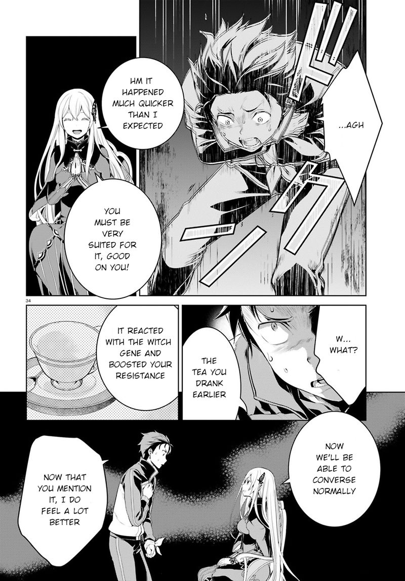 Rezero Kara Hajimeru Isekai Seikatsu Dai 4 Shou SeIIki To Gouyoku No Majo Chapter 3 Page 33