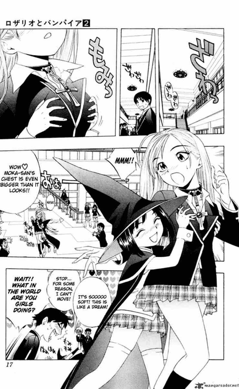 Rosario Vampire Chapter 5 Page 14