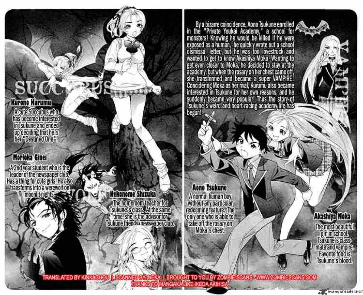 Rosario Vampire Chapter 5 Page 2