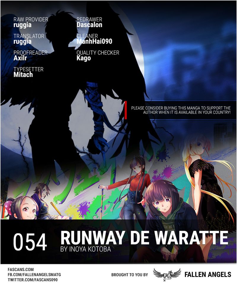 Read Runway de Waratte - School life, Shounen, Slice of life Free - Chapter  183